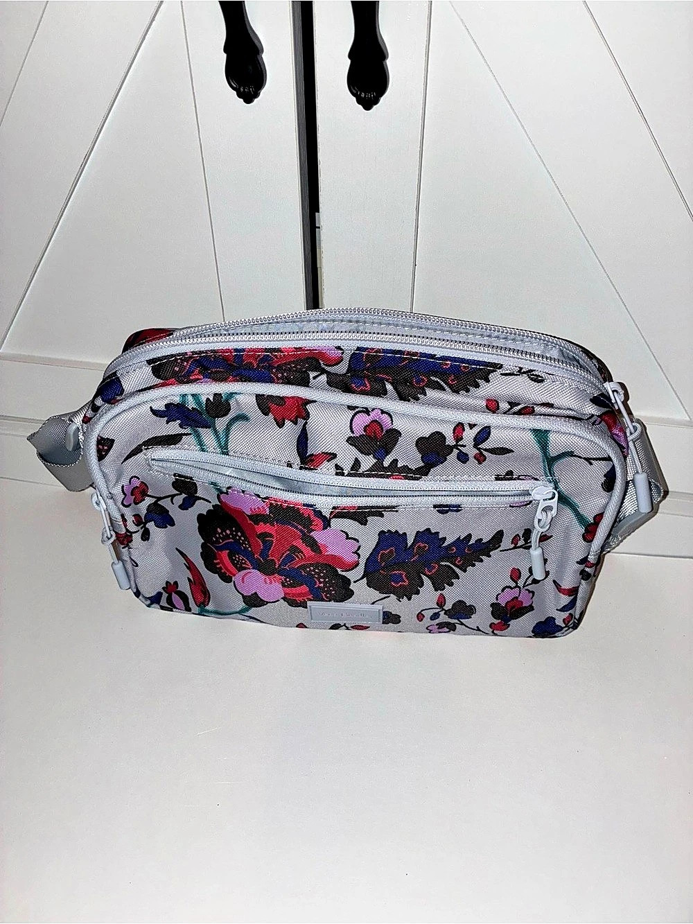 Vera Bradley Lighten Up RFID Little Hipster Floral Crossbody Bag